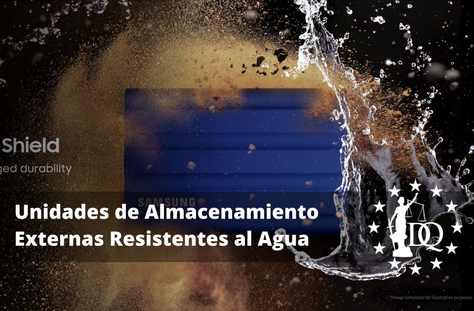 Unidades de Almacenamiento Externas Resistentes al Agua y al Polvo