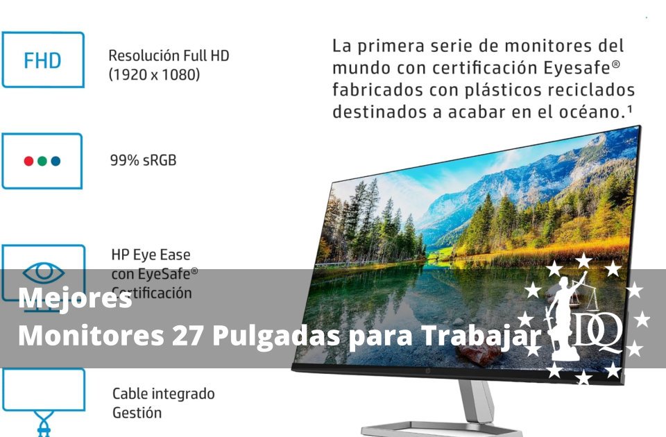 Mejores Monitores 27 Pulgadas para Trabajar