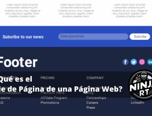 ¿Qué es el Pie de Página de una Página Web?