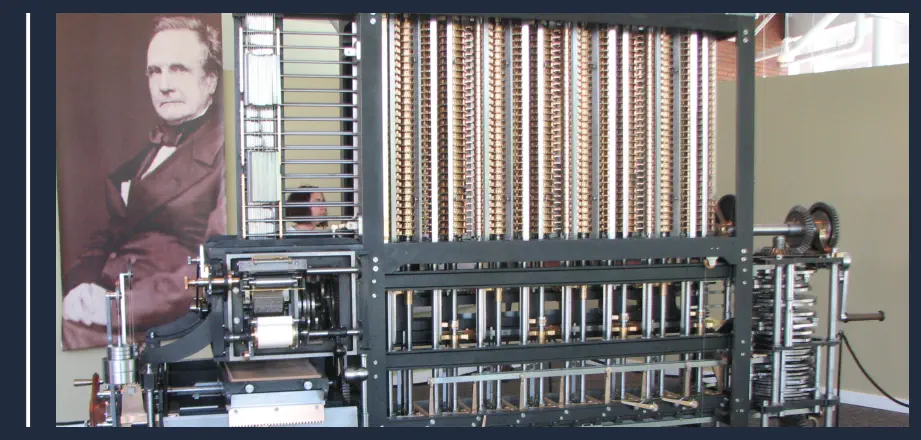 Quién Inventó los Ordenadores - Máquina Diferencial n2 de Charles Babbage