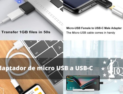 Adaptador de micro USB a USB-C