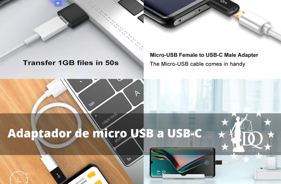 Adaptador de micro USB a USB-C